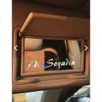 Özgül Reklam Isme Özel Kişiselleştirilebilir Güneşlik Ayna Yazısı Araba-Motosiklet Cam Etiket Sticker 7,5X2CM - Hologram - Tek Ebat