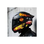 ÖZGÜL REKLAM Mqeen yarış araba sticker çocuk Motor Sticker - Bisiklet Sticker - Araç Sticker - Scooter Stickler