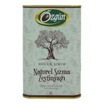 Özgün 1 L Naturel Sızma Zeytinyağı (teneke)