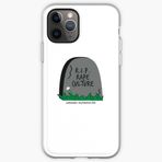 Ozgun Avm iPhone 11 Pro Max İle Uyumlu Telefon Kılıfı Silikon Rıp Tecavüz Kültürü Mezar Taşı 42468