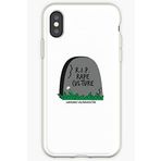 Ozgun Avm iPhone XS İle Uyumlu Telefon Kılıfı Silikon Rıp Tecavüz Kültürü Mezar Taşı 41264