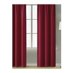 Özgün Perde (1709) Blackout Karartma Fon Perde Bordo Bordo 350 x 260