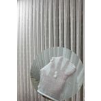 Özgün Perde (9968) Linen Ponpon Tül Perde|1/3 Sık Pile| Keten Kumaş, Ağır Gramaj, Kurşun Etekli | Zarif ve Şık Ekru 320 x 190