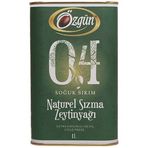 Özgün Soğuk Sıkım 0.4 Dizem Naturel Sızma 1 lt Teneke Zeytinyağı