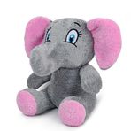 Özgüner Oyuncak 20-25 cm Figürlü Pelüş Ayıcık, 20 cm Teddy Bear,Sevgiliye Hediye,Plush Toys,Ofis Hediyesi,İyi ki Varsın,Tişörtlü,Ayıcık,Maymun,Eşek,Civciv,İnek (filpembe)