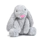 Özgüner Oyuncak 45 cm Yumuşak Uyku Arkadaşı Tavşan, Pelüş, Doldurulabilir, Uyku Arkadaşı Tavşan (Gri)