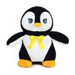 Özgüner Oyuncak Ayıcı Oyuncak Sarı Kurdele Pelüş Penguen 50 cm - Siyah
