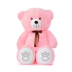 Özgüner Oyuncak Gold Pelüş Ayıcık,Doldurulabilir Pelüş,Sevgiliye Hediye,Tedyy Bear,Ayı Teddy (Pembe)