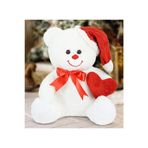 Özgüner Oyuncak Noel Şapkalı Ayıcık 60 cm Peluş Oyuncak