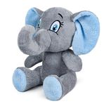 Özgüner Oyuncak Ofis Hediyesi 20-25 cm Figürlü Pelüş Ayıcık, 20 cm Teddy Bear,Sevgiliye Hediye (mavi fil)