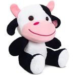Özgüner Oyuncak Ofis HEdiyesi Eşek 20-25 cm Figürlü Pelüş Ayıcık, 20 cm Teddy Bear,Sevgiliye Hediye,Ayı Teddy,Peluş Ayıcık,Plush Toys, (inek)