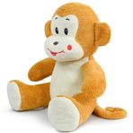 Özgüner Oyuncak Ofis Hediyesi Kuzu 20-25 cm Figürlü Pelüş Ayıcık, 20 cm Teddy Bear,Sevgiliye Hediye (maymun)