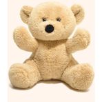 Özgüner Oyuncak Oturabilir Peluş Ayıcık – 45 cm Sevimli Tasarım - Kahve