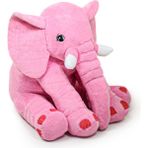 Özgüner Oyuncak Oyuncak Ayıcı 65 cm Uyku Arkadaşım Fil - Pembe