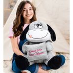 Özgüner Oyuncak Özgüner 97 cm Eşeklik Ettim Özür Dilerim Eşeği Gri Peluş Oyuncak