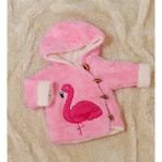Özgüner Oyuncak Özgüner Oyuncak Flamingo Figürlü Ceket - 01P-Pembe - 3 - 6 Ay