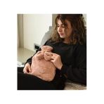 Özgüner Oyuncak Pabtex Kurdele Süslemeli Pembe Sıcak Su Torbası Kılıfı – Isıyı Koruyan Peluş Kumaş