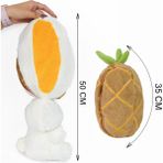 Özgüner Oyuncak Pandamkee Pelüş Çilek Tavşan - kahverengi ananas