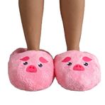 Özgüner Oyuncak Peluş Baskılı Terlik Yumuşak Ev Terliği Renkli Desenli, Sıcak Tutucu Kışlık Terlik Sevimli (pembe, EU Ayakkabı Beden Sistemi, Yetişkin, Kadın, Sayısal, Orta, 40)