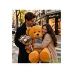 Özgüner Oyuncak Sevgiliye Özel Romantik Hediye - 140 cm Dev Peluş Ayıcık