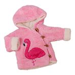 Özgüner Oyuncak Yeni Doğan Mont,Welsoft Bebek Hırkası,Köpekli,Pandalı,Ayıcıklı,Filli Pelüş Ceketler (Pelikan, 6-9 Ay)