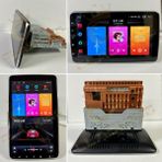 Özgürce 10" Android Çok Fonksiyonlu Oto Multimedya Teyp, Usb, Gps, Kamera, Carplay - Seçenek 1 - Altın - Turkuaz