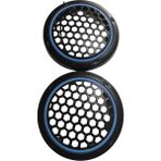 Özgürce 16 cm Mavi Neon LED Hoparlör Kapağı, Şık ve Fonksiyonel Aksesuar - Seçenek 1