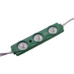 Özgürce 5 Adet Yeşil 12V 1.5W 3 Ledli Mercekli Parmak LED Modül