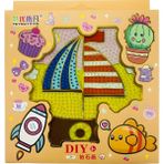 Özgürce 5d Yapışan Boncuk Goblen Mozaik Tablo 15X15 Cm, Dekoratif ve Şık - Seçenek 1