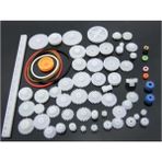 Özgürce 60 Adet Plastik Dişli Mil Çarklar, Robotik ve Rc Proje Ekipmanı - Seçenek 1