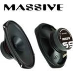 Özgürce 600W Rms Oval Oto Midrange Hoparlör Çifti, Güçlü ve Temiz Ses Için - Seçenek 1