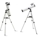 Özgürce 76X700 Profesyonel Aynalı Uzay Teleskopu Newtonian Yansıtıcı Set - Ahşap - Beyaz - Seçenek 1
