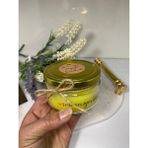 Özgürce Dekoratif Soya Wax Mum Kavanoz, Kokulu ve Şık Tasarım - Altın - Seçenek 1