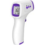 Özgürce Dijital Infrared Termometre, Alından ve Dıjıtal Ölçüm, Temassız Ateş Ölçer - Ahşap
