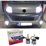 Özgürce Fiat Fiorino H4 Xenon Uzun ve Kısa Far Ampulü Beyaz Yeni Seri - Seçenek 1