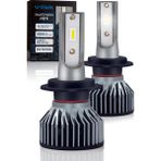 Özgürce H11 LED Xenon Far Ampulü Mini Slim Csp Şimşek Etkili, Parlak ve Güçlü Işık - Antrasit - Seçenek 1