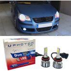 Özgürce H7 Duo Beyaz LED Xenon Kısa Far Ampulü, Polo Mk4 2000-2010 - Seçenek 1