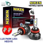 Özgürce H9 LED Xenon Far Ampulü, Yüksek Parlaklık ve Dayanıklılık - Eflatun - Seçenek 1