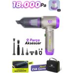 Özgürce Kablosuz Araç Içi Süpürge, 18.000PA Güçlü Emiş, Fırçasız Motor, 6000MAH Pil - Seçenek 1 - Cappuccino
