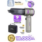 Özgürce Kablosuz Araç Içi Süpürge Mor, 18000PA Güçlü Vakum, Fırçasız Motor - Seçenek 1 - Cappuccino