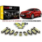 Özgürce Kia Rio 2017 Sonrası LED Iç Aydınlatma Ampul Seti Parlak Beyaz