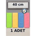 Özgürce Mikrofiber 40 cm Mop Bezi, Emici ve Dayanıklı Yedek Aksesuar - Antrasit - Seçenek 1