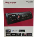 Özgürce MVH-S235BT USB Bluetooth 2AMFİ Çıkışlı Oto Teyp Mp3 Çalar Sabit Kafa - Altın - Turkuaz