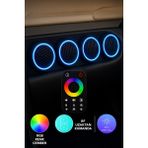 Özgürce Neon Işıklı 20 cm Dokunmatik Kumandalı Midrange Hoparlör Kapağı 2 Takım (4 Adet) - Seçenek 1