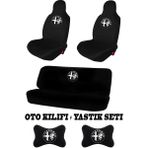 Özgürce Oto Koltuk Kılıfı ve Boyun Yastığı Takımı, Konfor ve Şıklık Için - Ahşap