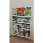 Özgürce Renkli Çocuk Kitaplık, Modern ve Fonksiyonel Montessori Tasarımı - Ahşap - Beyaz