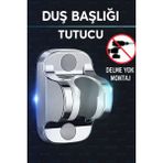 Özgürce Su Geçirmez Duş Başlığı Tutucu, Ayarlanabilir, Yapışkanlı, Kolay Montaj - Seçenek 1