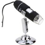 Özgürce Yüksek Çözünürlüklü USB Endoskop Kamera Mikroskop 50X-500X 8 LED Işık - Ahşap - Seçenek 1