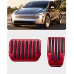 Özgürce Yüksek Performanslı Model Y Juniper ve Standart Pedal Seti Kırmızı - Seçenek 1