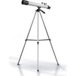 Özgürce Yüksek Yakınlaştırmalı 50MM Teleskop ile Astronomi ve Doğa Gözlemi Keyfi - Gold - Gri - Seçenek 1